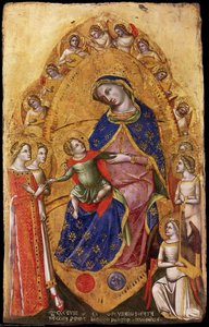 Marriage Of St Catherine — Lorenzo Veneziano