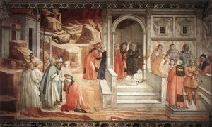 Disputation In The Synagogue — Filippo Di Tommaso Lippi