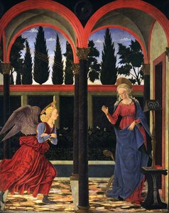 Annunciation — Alessio Baldovinetti