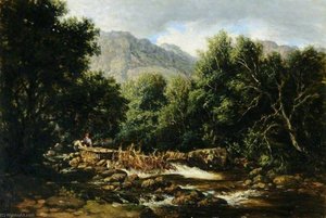 On The Lledr — David Cox Den Ældre