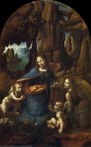 Die Felsgrott Madonna — Leonardo Da Vinci