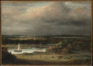 Wide River Landscape — Philips De Koninck