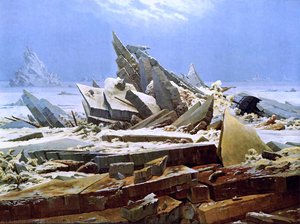 A Jégtenger — Friedrich Caspar David