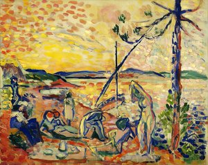 Luxe, Calme, Et Volupté (compositional Study) — Henri Matisse