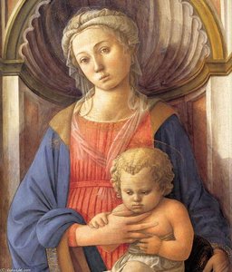 Madonna And Child (detail) — Filippo Di Tommaso Lippi