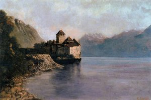 Das Château De Chillon — Gustave Courbet