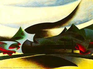 Warship, Widow And Wind — Giacomo Balla