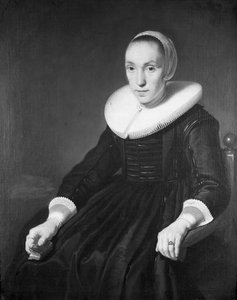 Young Woman With Small Book — Bartholomeus Van Der Helst