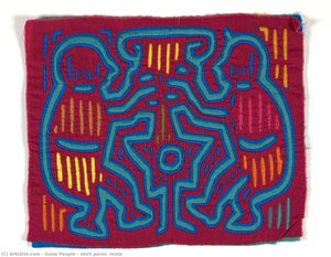 Shirt Panel (mola) — Guna People