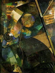 Merz Picture 25a: The Star Picture — Kurt Schwitters