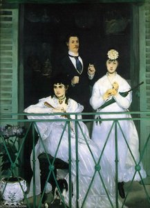 The Balcony, Musee D'orsay, Paris — Édouard Manet