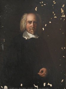 Thomas Hobbes (1588–1679) (copy After John Michael Wright) — Alexander Austen