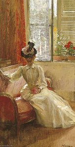 Interior A Lady — Sir John Lavery