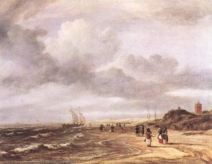 La Riva Di Egmond-an-zee — Jacob Van Ruisdael