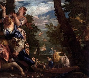 The Rape Of Europa (detail) — Paolo Veronese