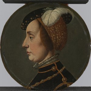 Portrait Of Anna Of Lorraine, Consort Of René De Chalon, Prince Of Orange, Jan Van Scorel (possibly Copy After), After 1542 — Jan Van Scorel
