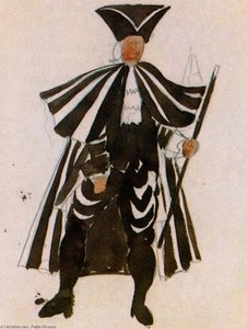 삼각모. 시장 — 피카소