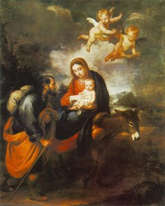 Flight Into Egypt — Bartolomé Esteban Murillo