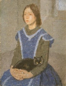 Girl With Cat — Gwen John