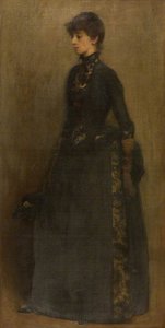 Lady In Grey Mrs Montgomery — Philip Wilson Steer