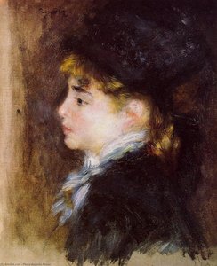 Portret Margot (također Poznat Kao Portret Modela) — Renoir