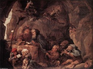 Temptation Of St Anthony — David Teniers The Younger