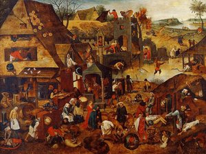Flemish Proverbs — Pieter Bruegel Mladší