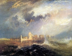 Quillebeuf, At The Mouth Of Seine — Joseph Mallord William Turner