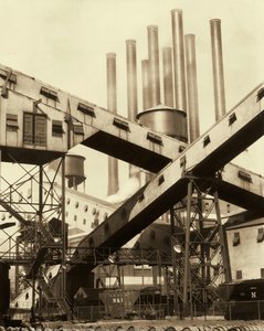 Criss-crossed Conveyors--ford Plant — Charles Rettew Sheeler Junior