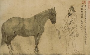 Five Horses (local) — Li Gonglin, Style Name Boshi, Art Name Longmian Jushi