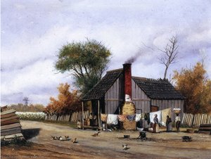 T-plan Cabin With Porch — William Aiken Walker