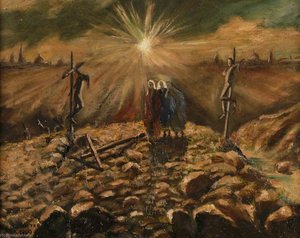 Crucifixion Scene — Evan Walters