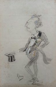 [josé Gomes Pinheiro Machado Caricature] — Nair De Teffé Von Hoonholtz
