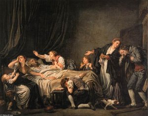 The Father's Curse: The Son Punished — Jean-baptiste Greuze
