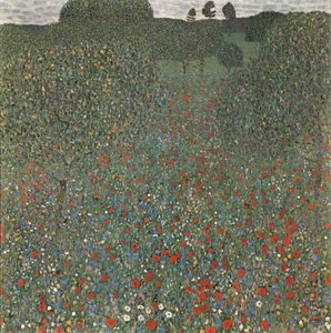 Mohnfeld — Gustáv Klimt