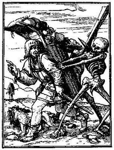 Tod Und Der Händler — Hans Holbein Der Jüngere