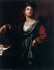 Clio, The Muse Of History — Artemisia Gentileschi