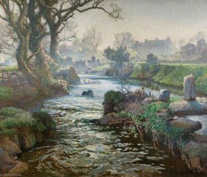 The Morning Mist — Samuel John Lamorna Birch