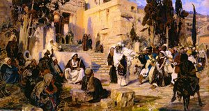 Christ And The Sinner — Vasily Dmitrievich Polenov