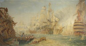'victory' At Trafalgar — William Mcdowell