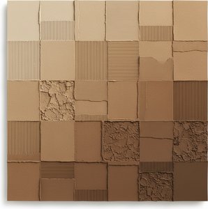 Fragmented Earth: A Monochromatic Study Of Tactile Memory And Timeless Textural Layers — David Moreau