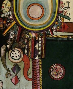 Prophet In A Tree, 1963 — Alan Davie