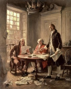 Writing The Declaration Of Independence — Jean Léon Gérôme Ferris