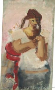 Untitled (girl With Pigtails) — Mark Rothko