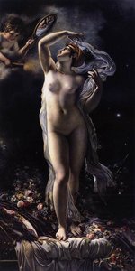 Mademoiselle Lange As Venus — Anne-louis Girodet