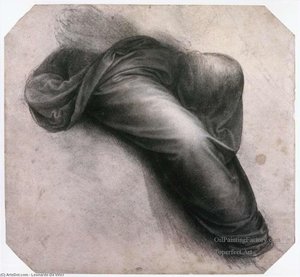 Studie För Madonna Och Barn Med St Anne — Leonardo Da Vinci