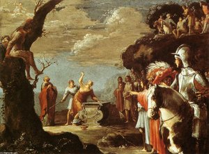 The Sacrifice Of Iphigenia — Leonaert Bramer