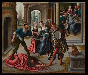 The Martyrdom Of Saint John The Baptist — Bernard Van Orley