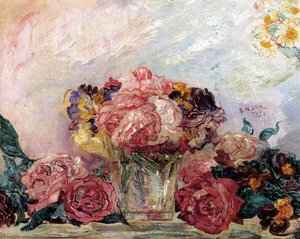 Fleurs Ou Les Roses — James Ensor