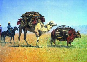 Migrations Kirghiz — Vasily Vasilevich Vereshchagin